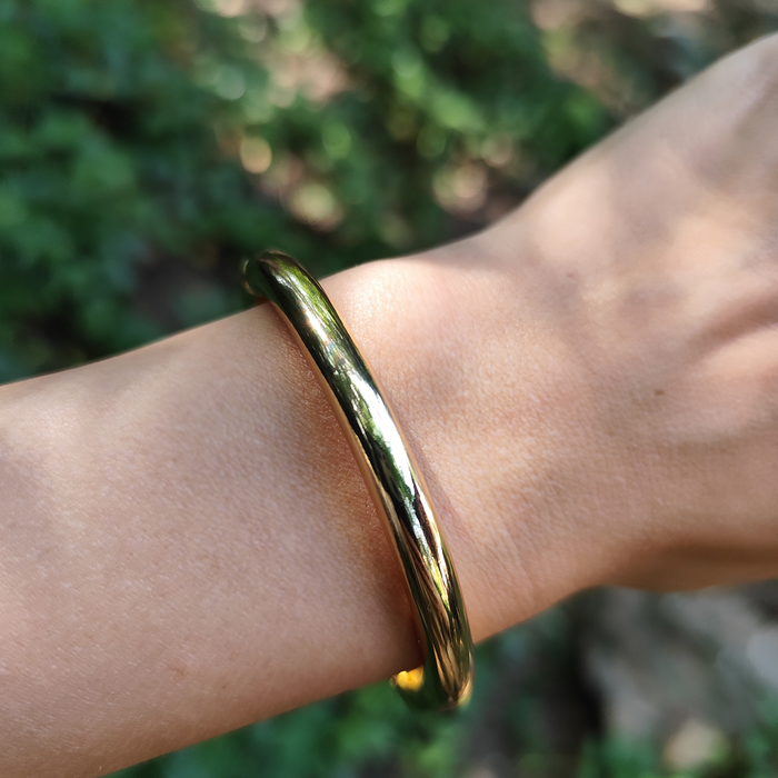Brățară BANGLE placată cu aur
