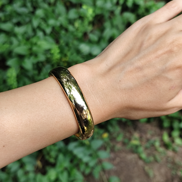 Brățară BOLD BANGLE placată cu aur