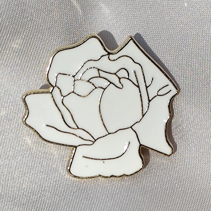 Pin Rose Elegante